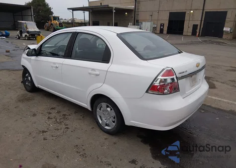 2009 Chevrolet Aveo Lt из США, поврежденный, VIN KL1TD56EX9B372102